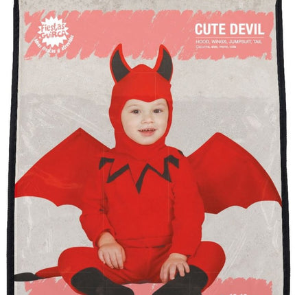 Duivel Kostuum Baby met staart van Fiestas Guirca koop je bij Partywinkel