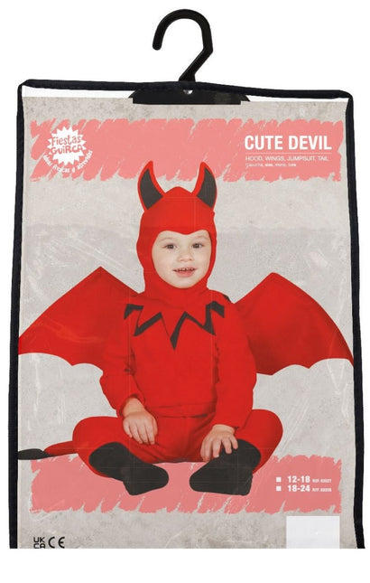 Duivel Kostuum Baby met staart van Fiestas Guirca koop je bij Partywinkel