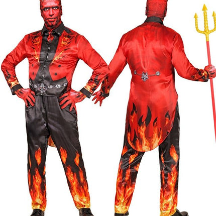 Duivel Kostuum Rood Heren 4 delig van Widmann koop je bij Partywinkel