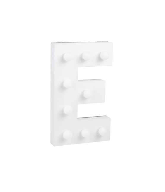 E Licht Letter 16,5cm van Paper Dreams koop je bij Partywinkel
