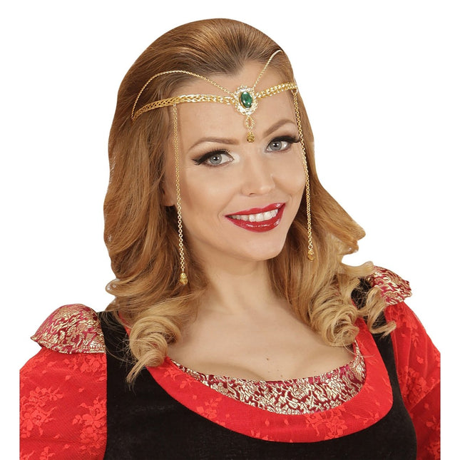Elf Tiara Goud van Widmann koop je bij Partywinkel