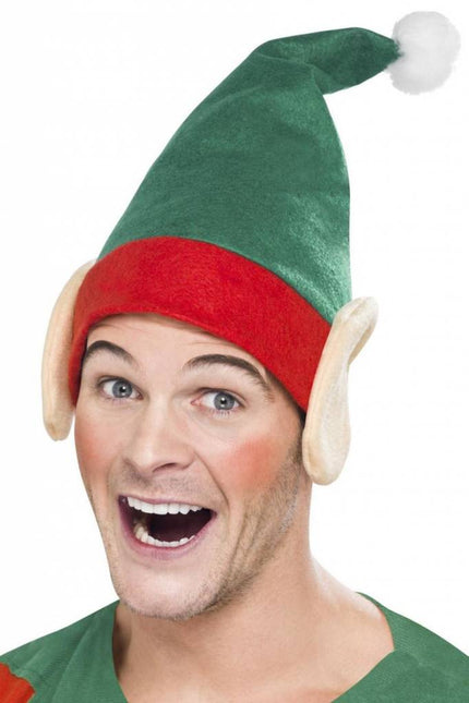 Elfen Muts met Oren Groen van Smiffys koop je bij Partywinkel