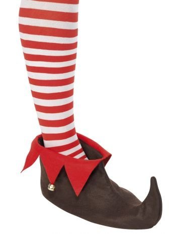Elfen Schoenen Bruin 2st van Smiffys koop je bij Partywinkel