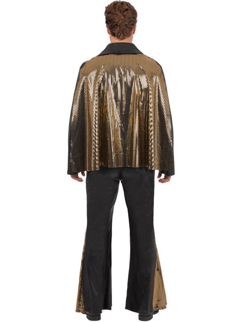 Elvis Black Jumpsuit Heren van Smiffys koop je bij Partywinkel
