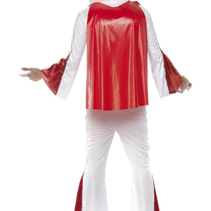 Elvis Kostuum, Wit &amp; Rood van Smiffys koop je bij Partywinkel