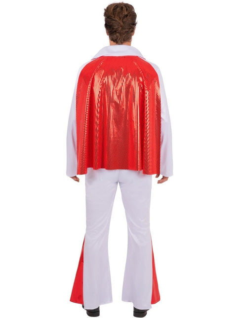 Elvis White Jumpsuit Heren van Smiffys koop je bij Partywinkel