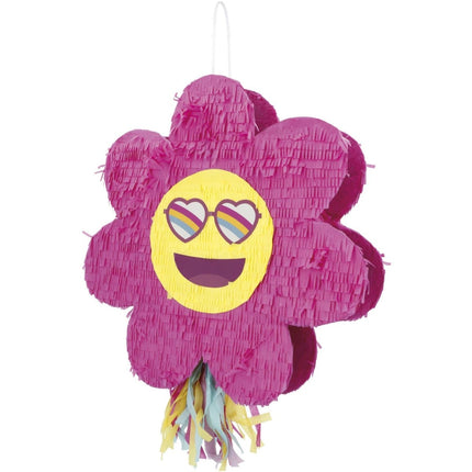 Emoij Pinata Flower Leeg 45cm van Folat koop je bij Partywinkel