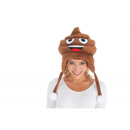 Emoji Poep Hoed van CHAKS koop je bij Partywinkel