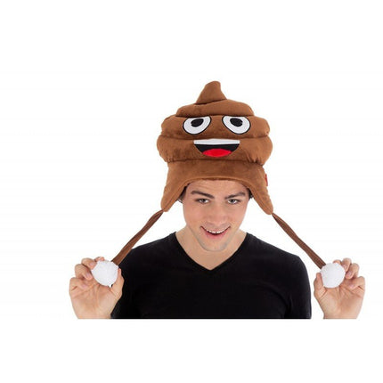 Emoji Poep Hoed van CHAKS koop je bij Partywinkel