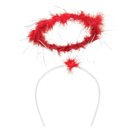 Engel Haarband Rood van Boland koop je bij Partywinkel