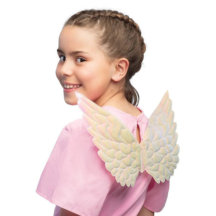 Engel Vleugels Parelmoer 45cm van Boland koop je bij Partywinkel