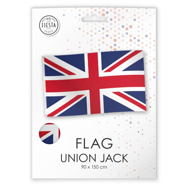 Engeland Vlag 1,5m van WeFiesta koop je bij Partywinkel