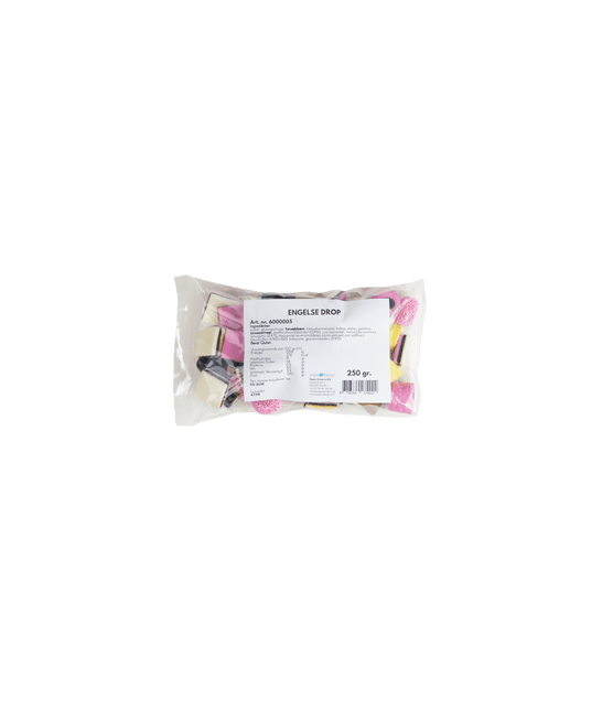 Engelse Drop Snoep 250gr van Paper Dreams koop je bij Partywinkel