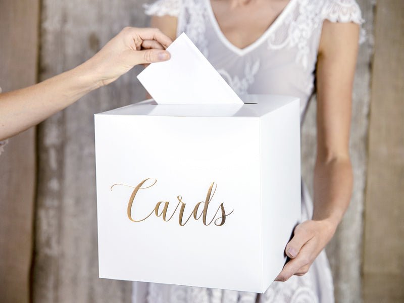 Enveloppendoos Bruiloft 24cm van Partydeco koop je bij Partywinkel