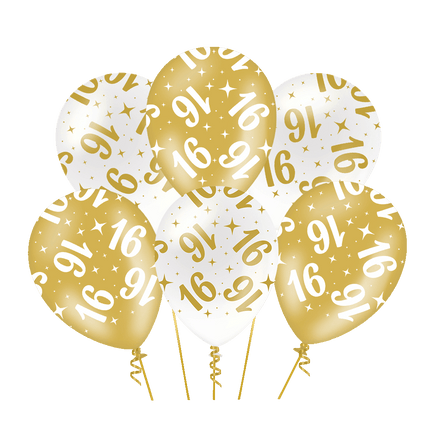 Fancy party latex ballonnen - 16 van Paper Dreams koop je bij Partywinkel