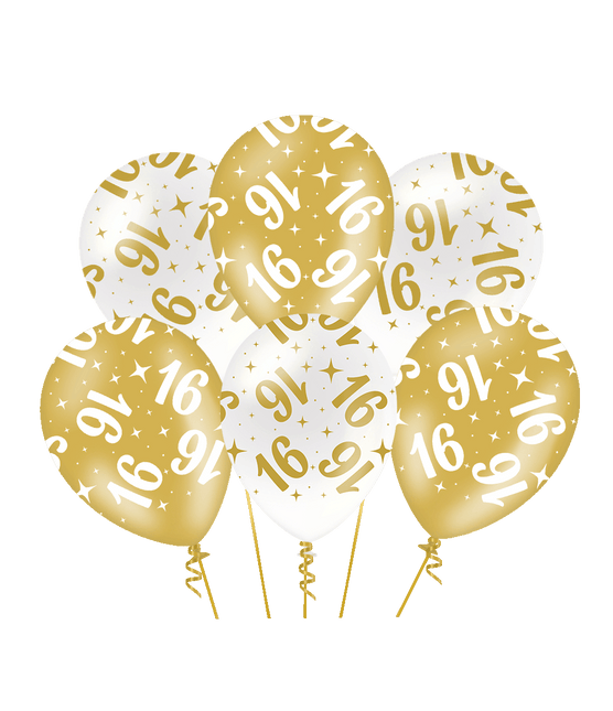 Fancy party latex ballonnen - 16 van Paper Dreams koop je bij Partywinkel