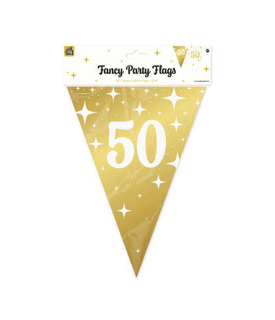 Fancy party Vlaggenlijn folie - 50 van Paper Dreams koop je bij Partywinkel