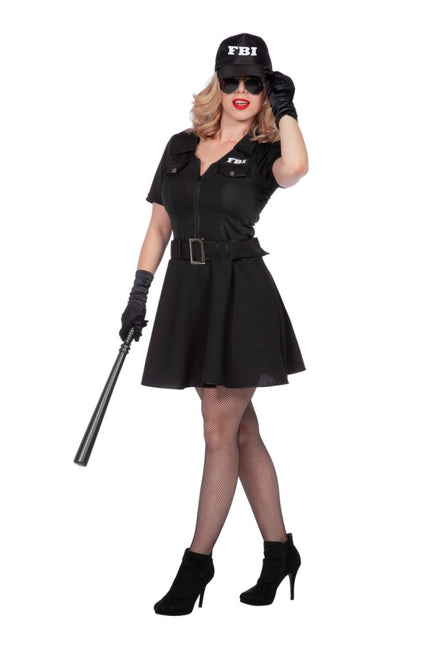 Fbi Jurk Dames van Wilbers & Wilbers koop je bij Partywinkel