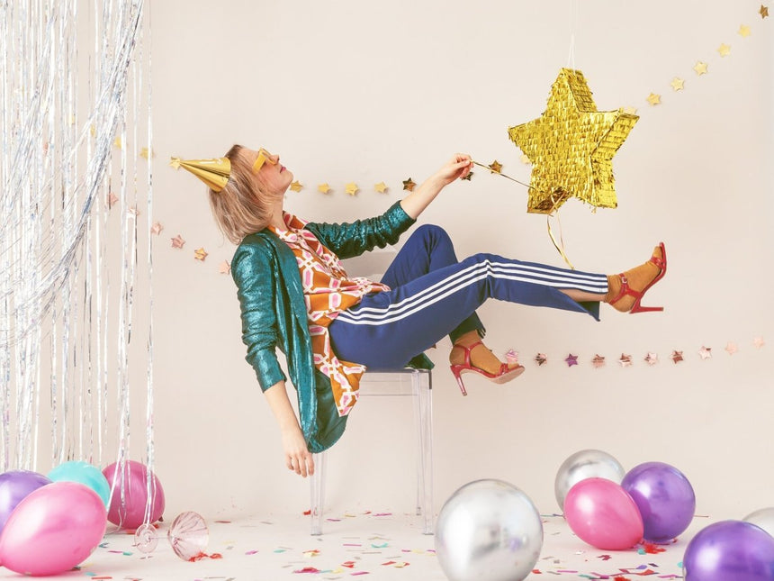 Feesthoedjes 18 Jaar 16cm 6st van Partydeco koop je bij Partywinkel