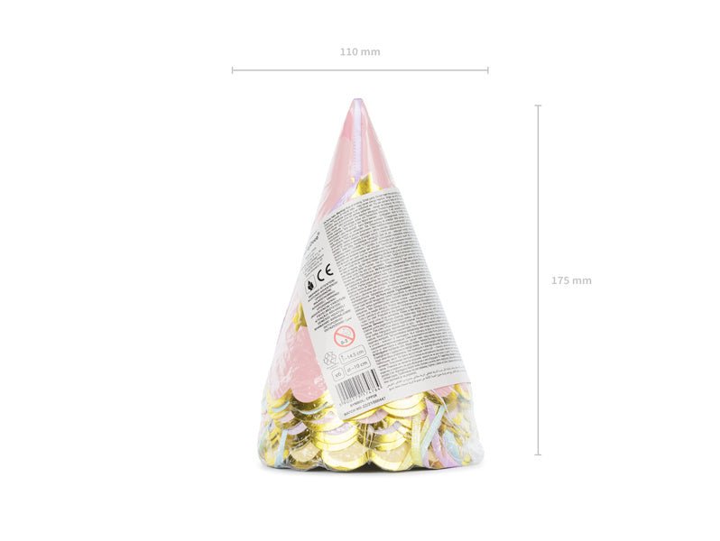 Feesthoedjes Sterren Meerkleurig 14,5cm 6st van Partydeco koop je bij Partywinkel