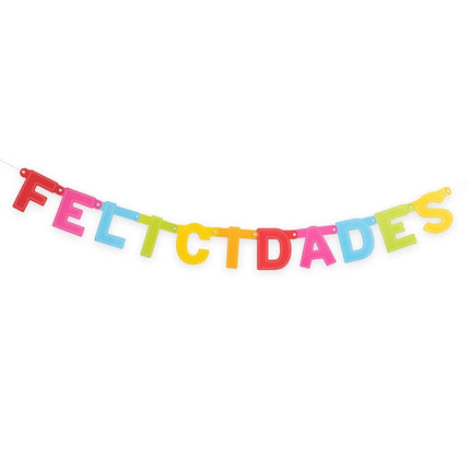 Felicidades Letterslinger van WeFiesta koop je bij Partywinkel
