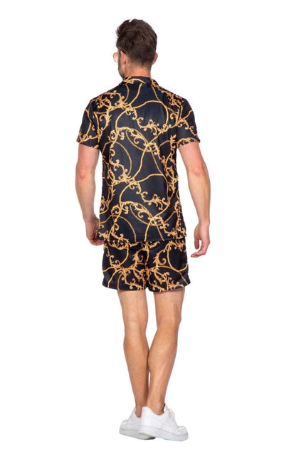 Festival Outfit Goud Zwart van Wilbers & Wilbers koop je bij Partywinkel