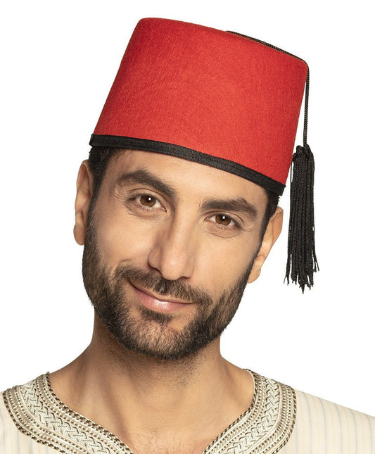 Fez Hoed Rood van Boland koop je bij Partywinkel