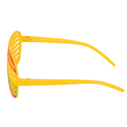 Party Goggles Rainbow 18cm