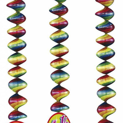 Hanging Decoration 12.5 Years Decoration 75cm 3pcs