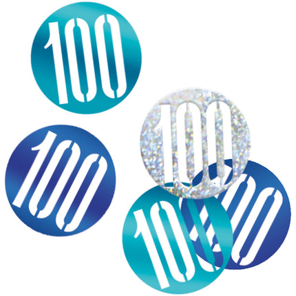 Table confetti 100 Years Blue 14gr