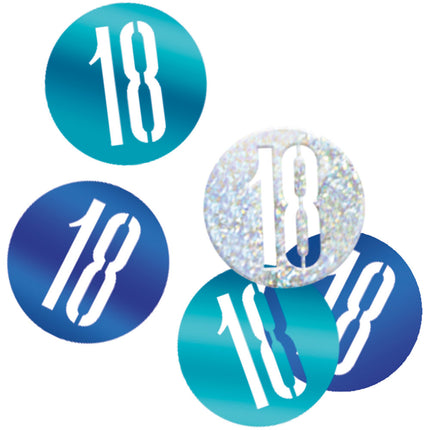 Table confetti 18 Years Blue 14gr