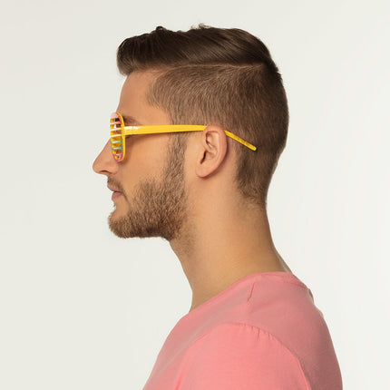 Party Goggles Rainbow 18cm