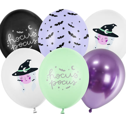 Halloween Balloons Hocus Pocus 30cm 50pcs