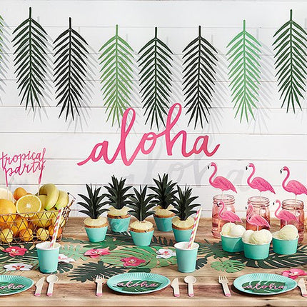 Flamingo Prikkers 23,5cm 6st van Partydeco koop je bij Partywinkel