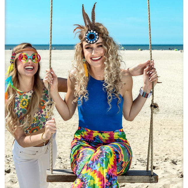 Flarebroek Hippie M van Boland koop je bij Partywinkel