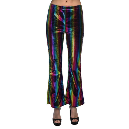 Flarebroek Rainbow van Boland koop je bij Partywinkel
