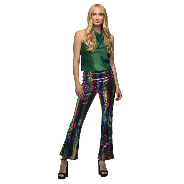Flarebroek Rainbow van Boland koop je bij Partywinkel