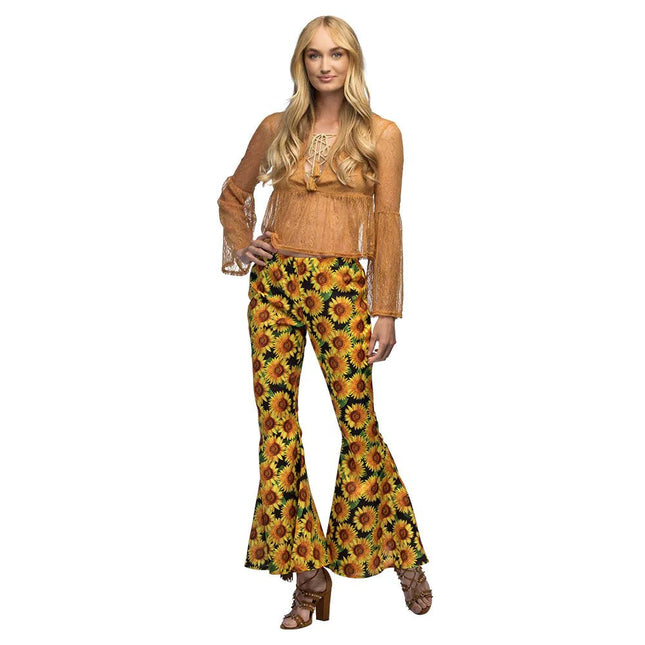 Flarebroek Sunflower van Boland koop je bij Partywinkel