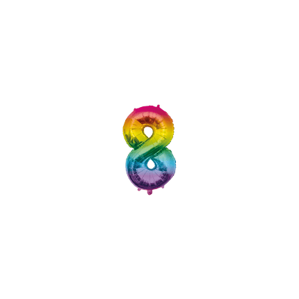 Folie Ballon 40cm 8 Regenboog van Paper Dreams koop je bij Partywinkel