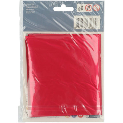 Folie Ballon Cijfer 0 Mat Rood XL 86cm leeg van Folat koop je bij Partywinkel