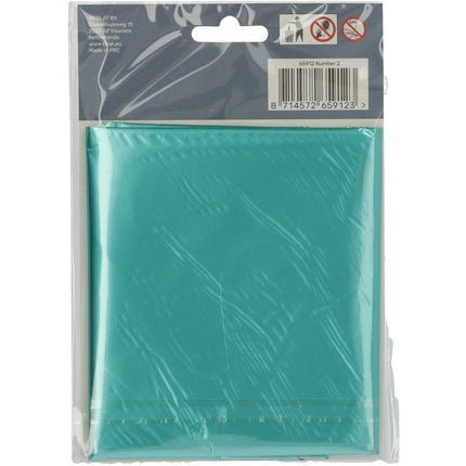 Folie Ballon Cijfer 2 Mat Groen XL 86cm leeg van Folat koop je bij Partywinkel