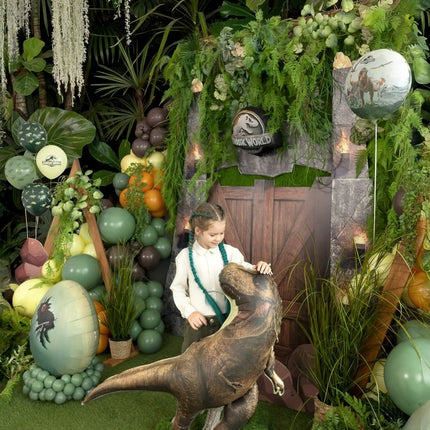 Folie Ballon Jurassic World T - Rex 98cm Leeg van Partydeco koop je bij Partywinkel