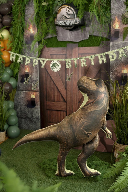 Folie Ballon Jurassic World T - Rex 98cm Leeg van Partydeco koop je bij Partywinkel