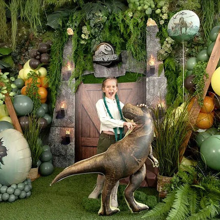 Folie Ballon Jurassic World T - Rex 98cm Leeg van Partydeco koop je bij Partywinkel