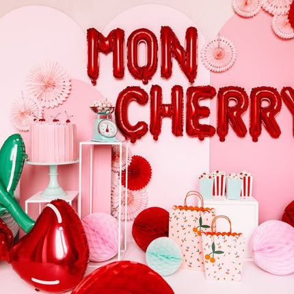 Folie Ballon Letter R Rood Leeg 35cm van Partydeco koop je bij Partywinkel