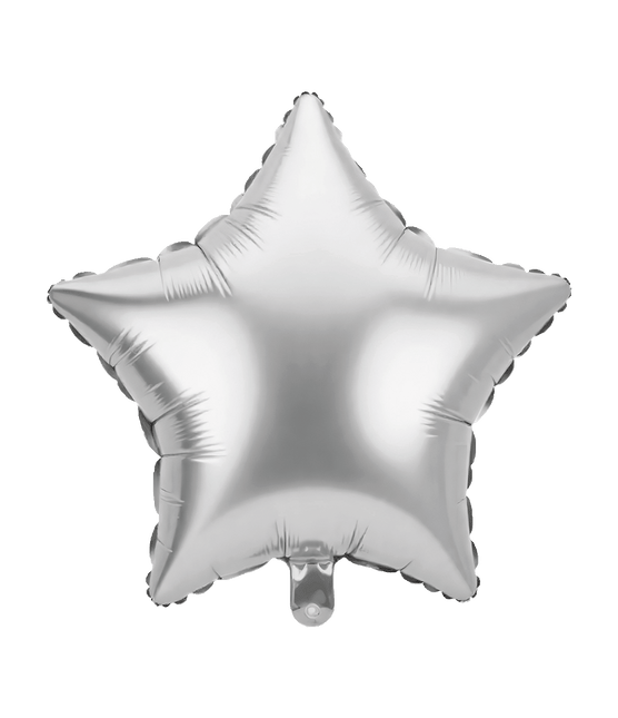 Folie ballon - Ster Zilver van Paper Dreams koop je bij Partywinkel