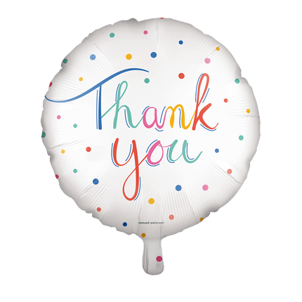 Folie ballon - Thank you van Paper Dreams koop je bij Partywinkel
