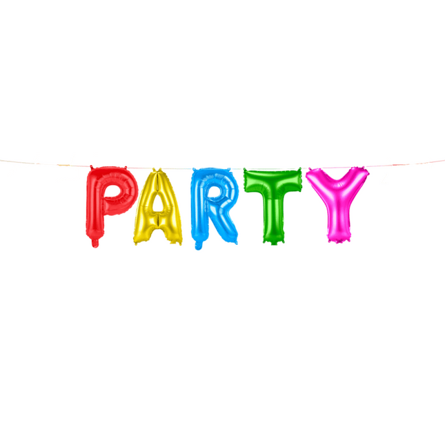 Folie Ballonnen Set PARTY van Folat koop je bij Partywinkel