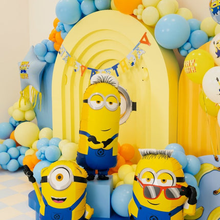 Folie Helium Ballon Ron, 53x79 cm, mix Leeg van Partydeco koop je bij Partywinkel