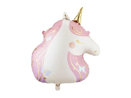 Folieballon Eenhoorn, 52x61 cm, mix van Partydeco koop je bij Partywinkel